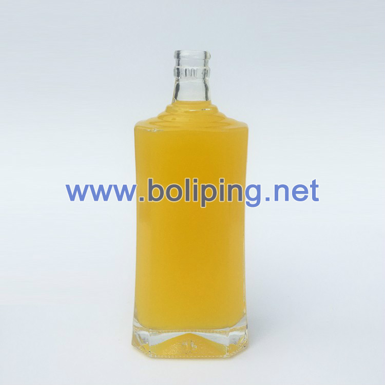 680克晶白料玻璃酒瓶