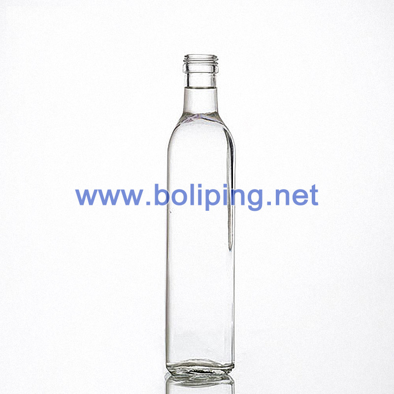 500ml方形透明橄榄油