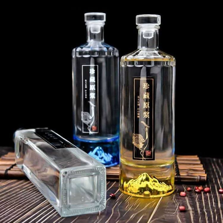 晶白料 玻璃酒瓶  